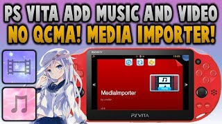 PS Vita Easily Add Videos/Music To Official App! (MediaImporter)