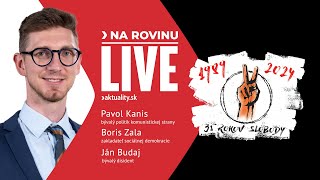 ✌️ NA ROVINU 🔴 LIVE: 35 rokov slobody | Aktuality