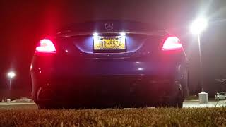 Mercedes C43 exhaust sounds