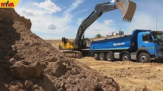 Volvo 10X4 in the mine - WIELTON tipper body powered by HYVA ALPHA generation