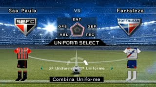 COPA DO BRASIL SÃO PAULO X FORTALEZA SEMIFINAL - BOMBA PATCH 2024 - GAMEPLAY PS2.