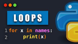 Loops In Python   |  Python for Loop, While Loop & Nested Loops