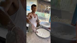 Indian Style Tortillas Making on Coal Fire #shorts #streetfood