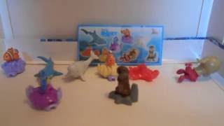 Игрушки киндер сюрприз В поисках Дори. Toys the kinder a surprise in search of Dori.