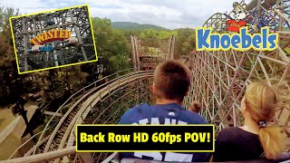 Twister Back Row HD 60fps POV | Knoebels Amusement Resort