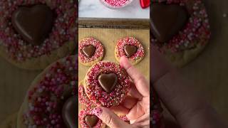 Valentine's day cookies || Chocolate heart cookies ❤