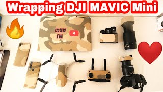 How to wrap DJI MAVIC MINI ❤️ DJI MAVIC MINI skins🔥Just for ₹50/- 😍