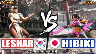 SF6 ➤ Leshar (Chun-Li) VS Hibiki (Lily)【Street Fighter 6】