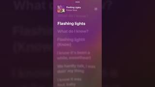 Kanye West - Flashing Lights #lyrics #foryou #kanyewest #flashinglights #foryoutube