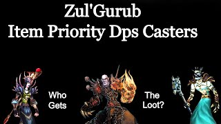 Zul'Gurub Item Priority For DPS Casters | What Items You Should Get Wow Classic ZG