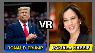 Donald Trump And kamala harris comparison 2024