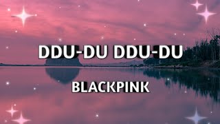 DDU-DU DDU-DU 💗💗💗 - Blackpink | English Lyrics | Blackpink Songs #trending #blackpink #blinks