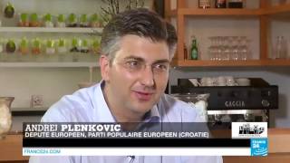 Andrej Plenković u emisiji "Europe Now" na France 24 (fr.) - emisija o mladima - 29.6.2015.