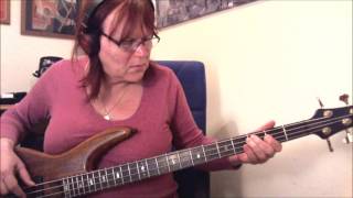 A New England Kirsty MacColl bass cover