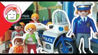 Playmobil po polsku Przedszkole z wizytą na posterunku policji / Rodziną Hauserów