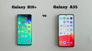 Samsung A55 vs S10 Plus | Speed Test