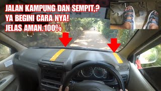 TRIK MASUK JALAN SEMPIT DAN KAMPUNG ,TANPA RAGU DAN TAKUT!!!||Kelas pemula||