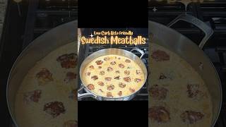 Low Carb Keto Friendly Swedish Meatballs