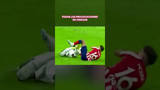 Las Tanganas provocadas por Vinicius Parte 1 #vinicius #realmadrid #laliga #shorts #short