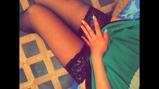 Девушки В черных чулках, Девушки в Колготках с имитацией чулок 4, Sexy Girls.