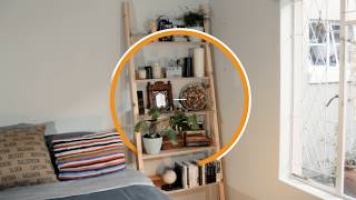 DIY VIDEO: Build a Leaning Shelf