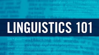 U of T Scarborough (UTSC) course alert: Linguistics 101