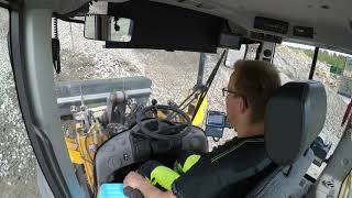 4K POV | Volvo L70G loading Scania R560 with gravel