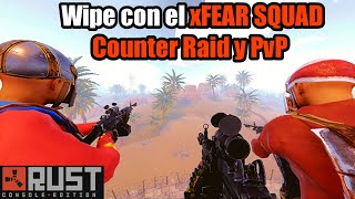 Rust Console Hacemos Counter y nos Quedamos su Base (xFEAR Squad)