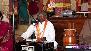 Pundit Bhownath Maraj Renders Bhajan at Point Fortin Ganesh Mandir | Exposure Media Inc