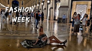 Walk with me , Fashion week/Fashion city MILAN-ITALY#fashionshow #streetstyle