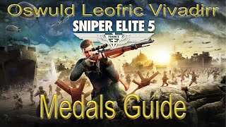 Sniper Elite 5 Mission 9 - Medals - Brains Of The Operation