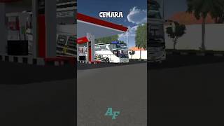 TELOLET BASURI VERSI KELUARGA CEMARA #basuri #bus #bussid #game #shorts #short