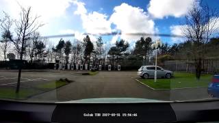 Darlington Tesla Supercharger Goluk Dashcam