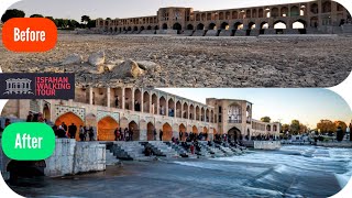 Witness the Enchanting Flow of Zayandeh Rud in Isfahan...