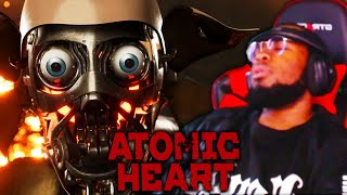 ATOMIC HEARTS IS A GREAT GAME TO SLEEP ON...