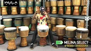 Melina Select Djembe 13'' - Demo by M'bemba Bangoura - Wula Drum