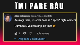 V-AM MINȚIT. ÎMI PARE RĂU!