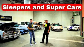 Supercars and Sleepers Garage Tour! - Lamborghini Sterrato and Ford GT!