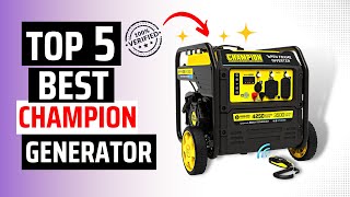 Best Champion Generators on the Market 2024 | Top 5 Best Champion Generator Reviews