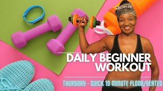 WORKOUT WITH ME | 10-minute No-Repeat Full-Body Workout 7/11/2024 #fitness #over40