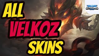 All VelKoz Skins Spotlight League of Legends Skin Review