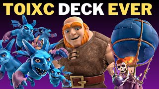 The Most *TOXIC* Giant Balloon Deck To Play In Clash Royale! ☠️