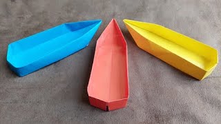 Cara Membuat Origami Perahu Kapal Kertas