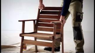 How to RESTORE OUTDOOR TIMBER FURNITURE