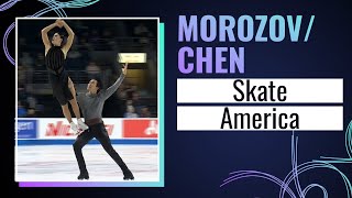 MOROZOV / CHEN (USA) | Ice Dance Free Dance | Skate America 2024 | #GPFigure