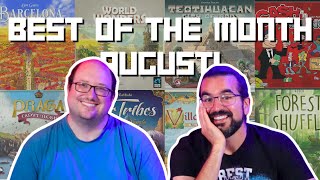 ALMOST 50 BOARD GAMES PLAYED! | Best Board Game of the Month August 2024