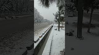 Kabul airport road and a snowy day | Дорога аэропорта Кабула и снежный день