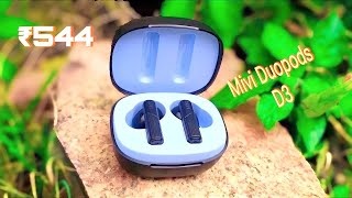 ⚡₹544 Ultimate Indian Brand TWS 🎧 Mivi DuoPods D3 Unboxing Telugu | By Rajesh unboxing