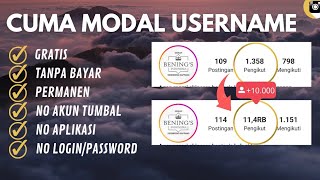 Gratis Sepuasnya! Cara Agar Followers Instagram Banyak Secara Gratis