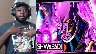 Beerus Rap REACTION || DEITY || Shwabadi x Kiwwi [Dragon Ball Super]